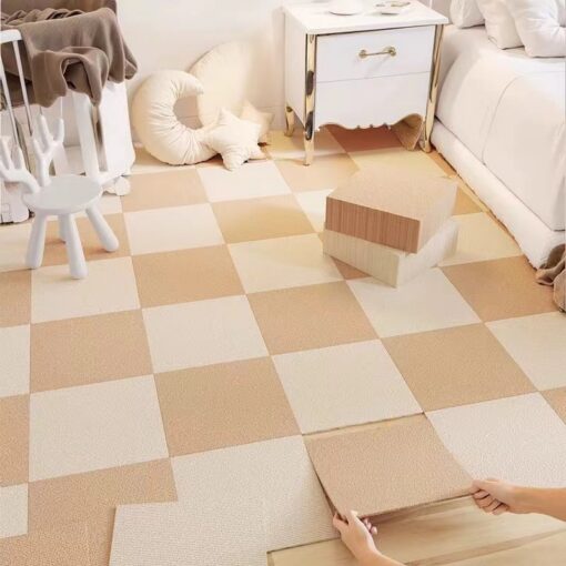 Elosung Soft Loop Pile Carpet Tiles 16 Pack – image 5
