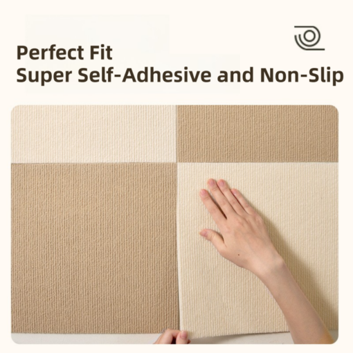 Elosung Self Adhesive Carpet Tiles 30cm Non Slip – image 3