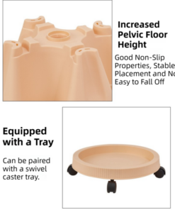 Elosung 3-Tier Strawberry Planter with Wheels - Image 7