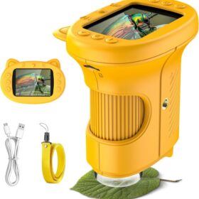 Elosung Kids Digital Microscope with 1000x Magnification – image 1