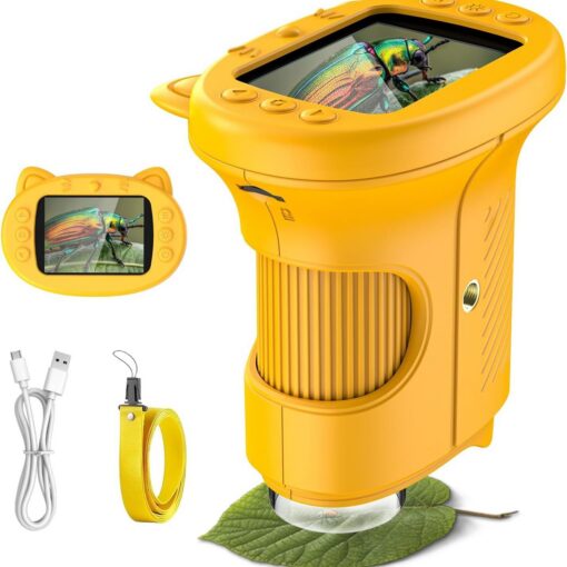 Elosung Kids Digital Microscope with 1000x Magnification – image 1