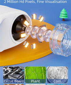Elosung Kids Digital Microscope with 1000x Magnification - Image 3