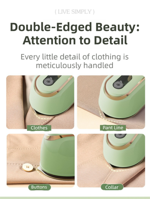 Elosung Foldable Garment Steamer 15g/min – image 8