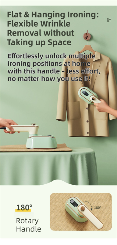 Elosung Foldable Garment Steamer 15g/min – image 6