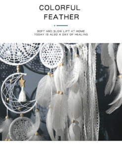 Elosung 5 Piece Pink Dreamcatcher Set - Image 4