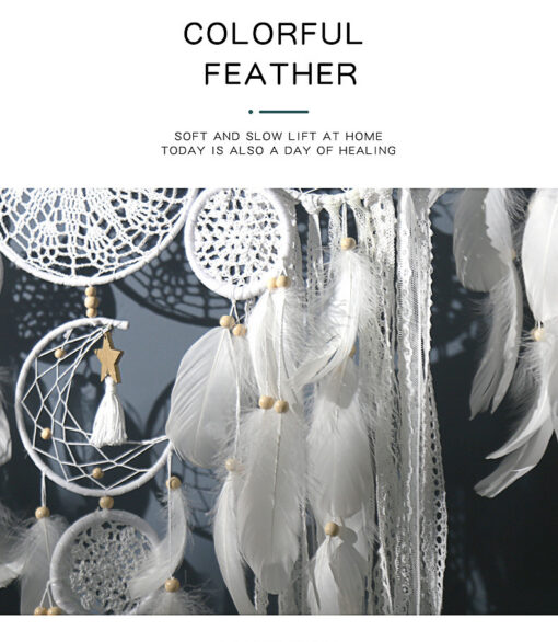 Elosung 5 Piece Pink Dreamcatcher Set – image 4