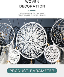 Elosung 5 Piece Pink Dreamcatcher Set - Image 5