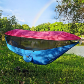 Elosung Nylon Hammock with Mosquito Net – image 1