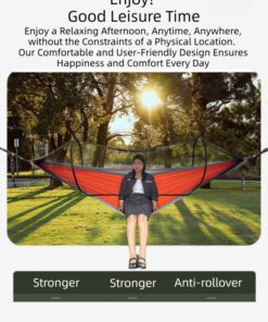 Elosung 2 Person Hammock with Mosquito Net - Image 2