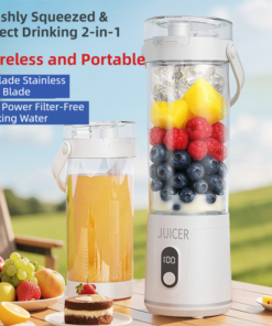 Elosung 600ml Portable Blender with 12 Leaf Blades - Image 2