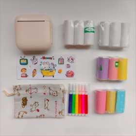 Elosung X6 Mini Thermal Printer 12 Roll Set – image 1