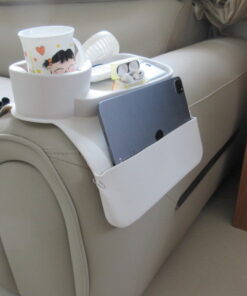 Elosung Silicone Couch Armrest Tray, Non-Slip - Image 3