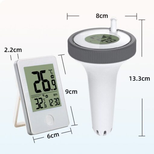 Elosung Wireless Pool Thermometer, 60m Range – image 5
