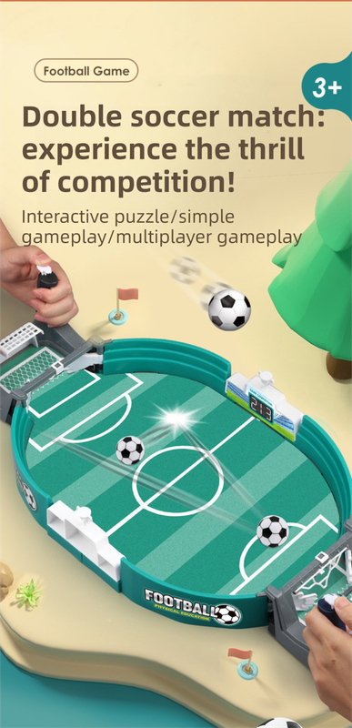 Elosung Tabletop Football Game, Battery-Free – image 2