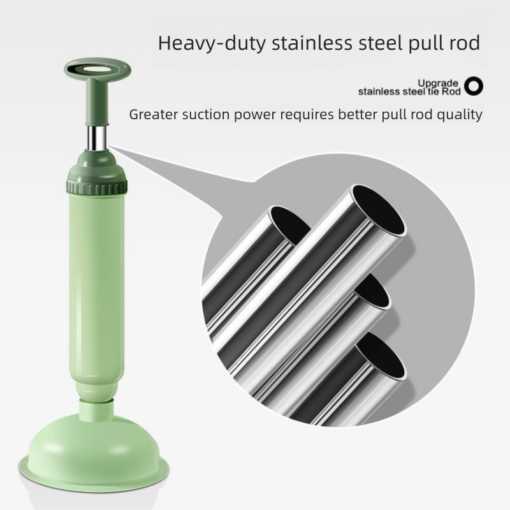 Elosung Toilet Plunger with Vacuum Seal 45cm – image 5