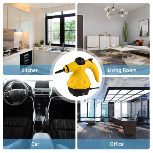 Elosung Handheld Steam Cleaner with 9 Accessories – image 8