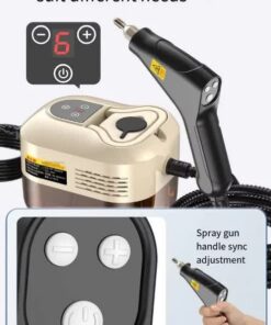 Elosung 1500W Steam Cleaner with Digital Display - Image 2