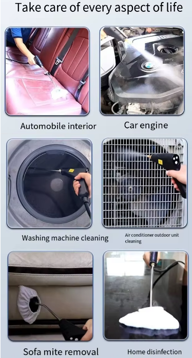 Elosung 1500W Steam Cleaner with Digital Display – image 8