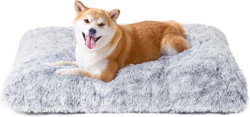 V888-ELOSUNG44542-202602041640-00.jpg Elosung XXL Faux Fur Dog Bed Mat 110 x 75cm – image 1