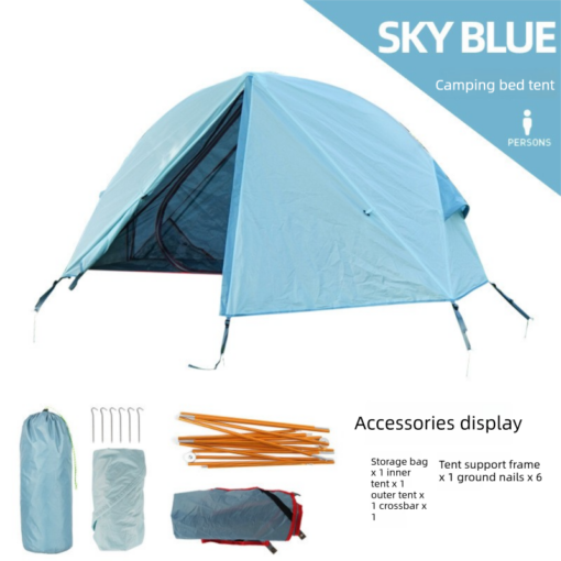 Elosung Off-Ground Cot Tent with Mosquito Net – image 1