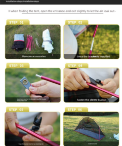 Elosung Off-Ground Cot Tent with Mosquito Net - Image 11