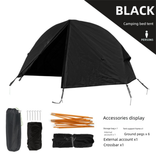 Elosung Off-Ground Tent Canopy with Mosquito Net – image 1