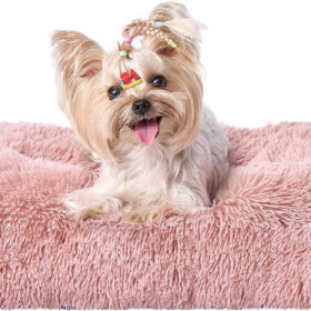Elosung XXXL Plush Dog Bed Mat 125 x 85cm – image 1