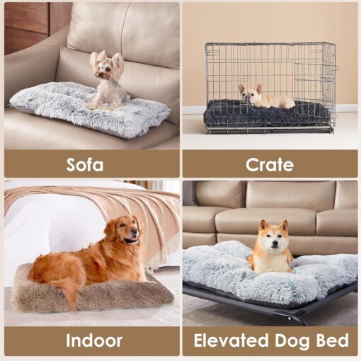 Elosung XXXL Plush Dog Bed Mat 125 x 85cm – image 3