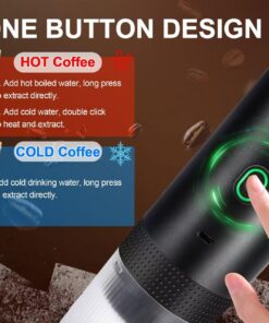 Elosung Portable Espresso Maker, Self-Heating 20 Bar - Image 5