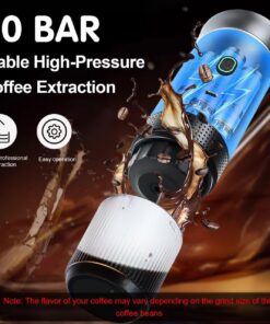 Elosung Portable Espresso Maker with Self Heating - Image 4