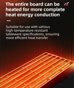 Elosung Roll-Up Food Warming Mat 240W - Image 5