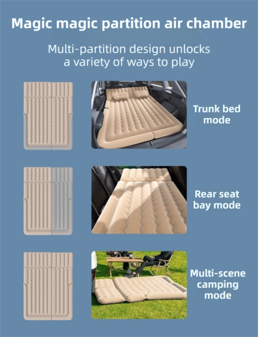 Elosung Multi Chamber Car Air Mattress – image 4