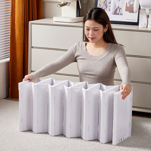 Elosung Foldable Shoe Tower with Clear Panels – image 2