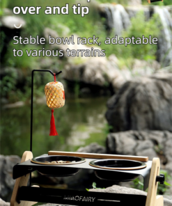 Elosung Adjustable Ceramic Pet Diner 9 to 14 cm - Image 5