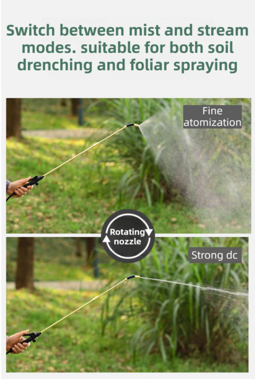 Elosung 5L Pressure Sprayer with Fibreglass Wand – image 2
