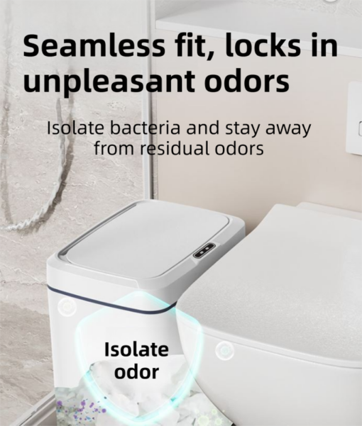 Elosung Slim Touchless Bin with Dual Sensors – image 7