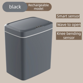 Elosung Dual Sensor Touchless Bin – image 1