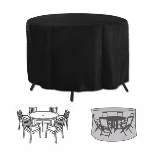 Elosung Outdoor Furniture Cover Set, Waterproof Oxford – image 2