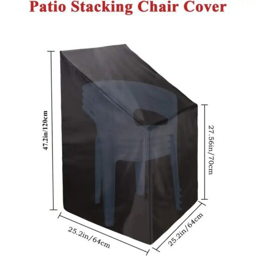 Elosung Outdoor Furniture Cover Set, Waterproof Oxford – image 5