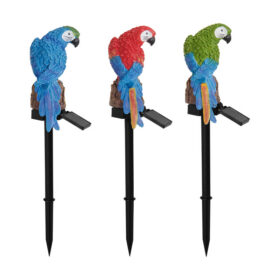 Elosung Hand-Painted Solar Parrot Light – image 1