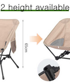 Elosung Folding Beach Chair with Square Legs - Image 6