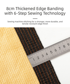 Elosung Beige Shade Net with Reinforced Grommets - Image 3