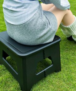 Elosung Folding Camping Toilet Stool, 100kg - Image 7