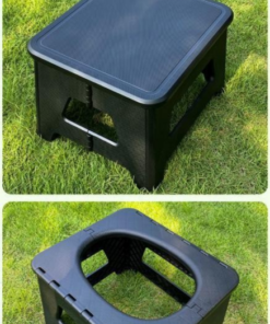Elosung Folding Camping Toilet Stool 100kg - Image 3
