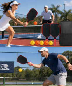 Elosung T700 Carbon Fibre Pickleball Set, 16mm Core - Image 3