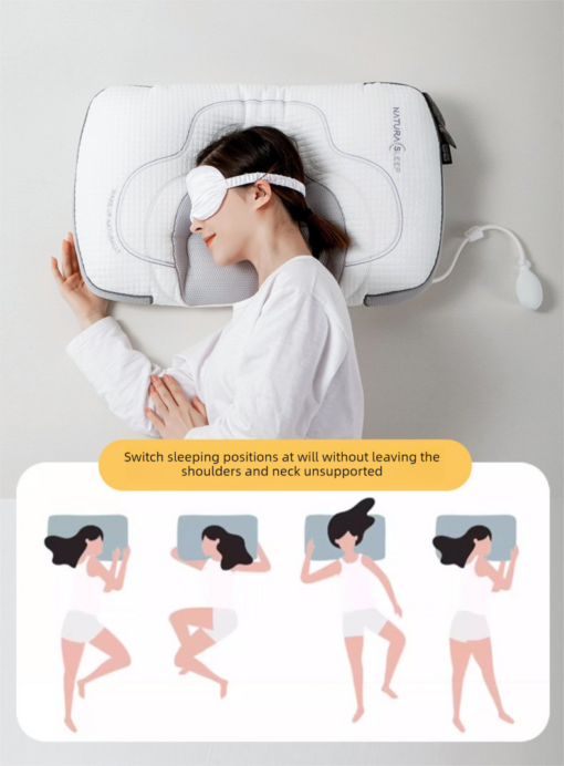 Elosung Adjustable Air Chamber Pillow – image 4