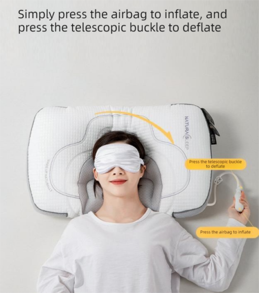 Elosung Adjustable Air Chamber Pillow – image 5