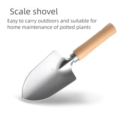 Elosung 9 Piece Gardening Tool Set with Beechwood Handles – image 3