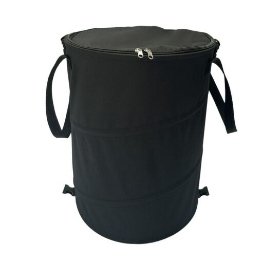 V888-ELOSUNG48914-00.jpg Elosung Foldable Camping Bin with Zippered Lid – image 1