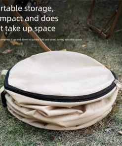 Elosung Foldable Camping Bin with Zippered Lid - Image 4